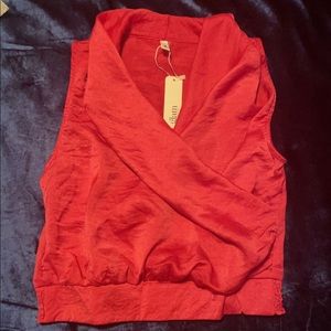 Hot pink top by Glam